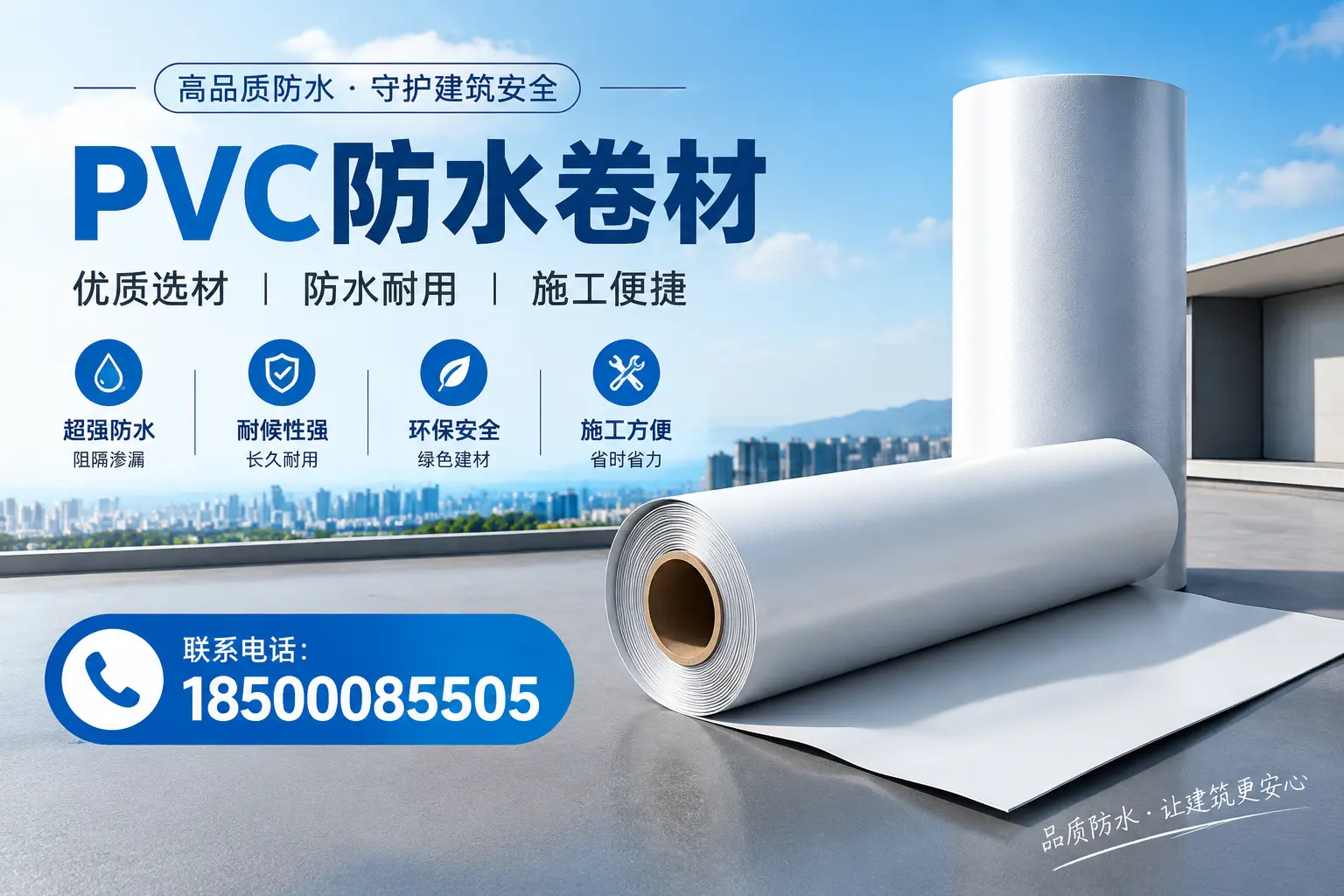 如何评估PVC防水卷材的性价比?漯河消费者必读